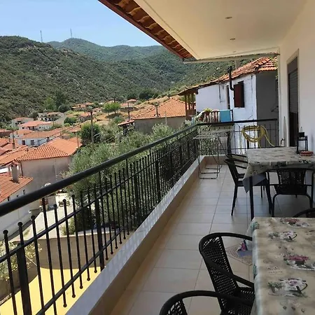 Summer House With The View Of Athos