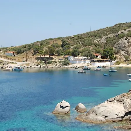 Summer House With The View Of Athos Szikiá