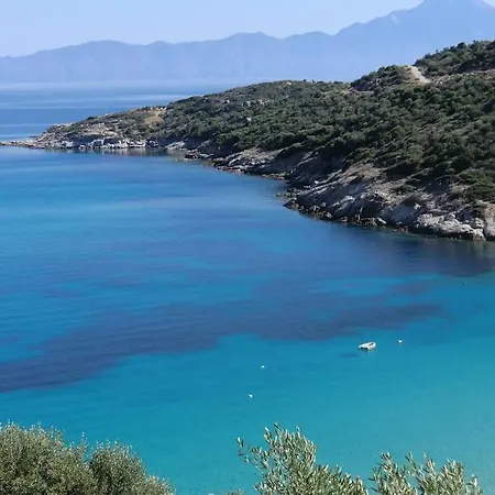 Summer House With The View Of Athos Apartman Szikiá