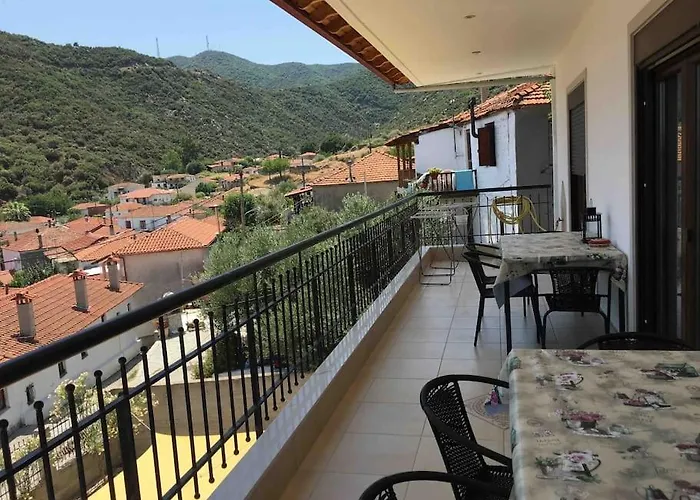 Summer House With The View Of Athos