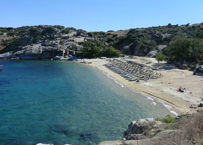 Summer House With The View Of Athos Apartament Sykia