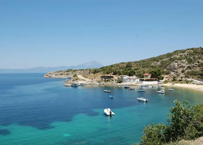 Summer House With The View Of Athos